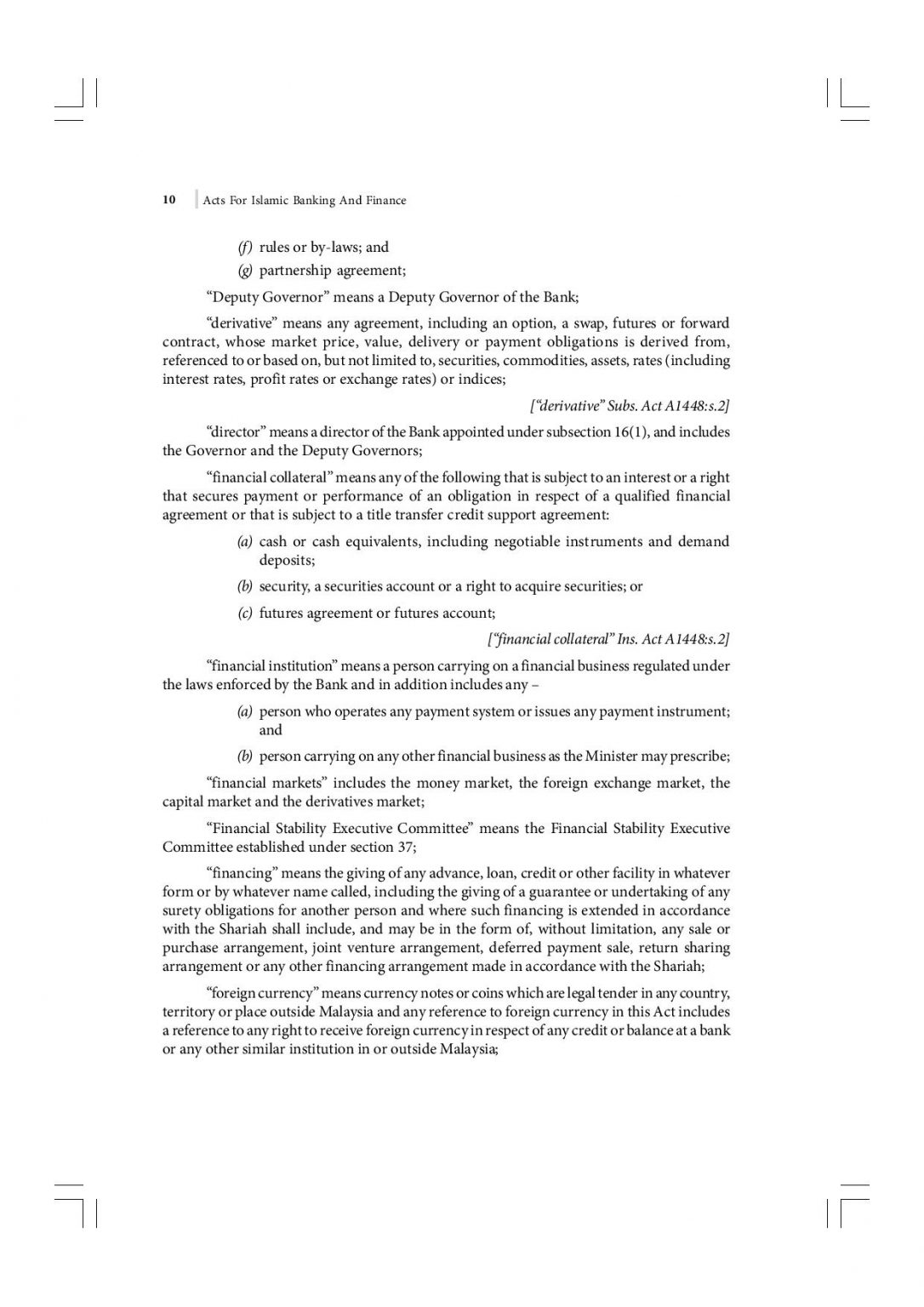 Acts For Islamic Banking And Finance As At 1 September 2017 - Image 5