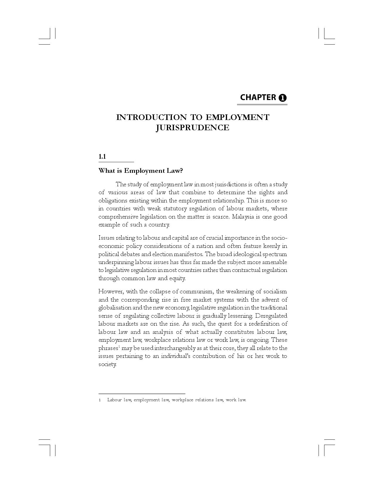 Employment Law And Theory A Malaysian Focus With A Comparative Perspective - Image 4