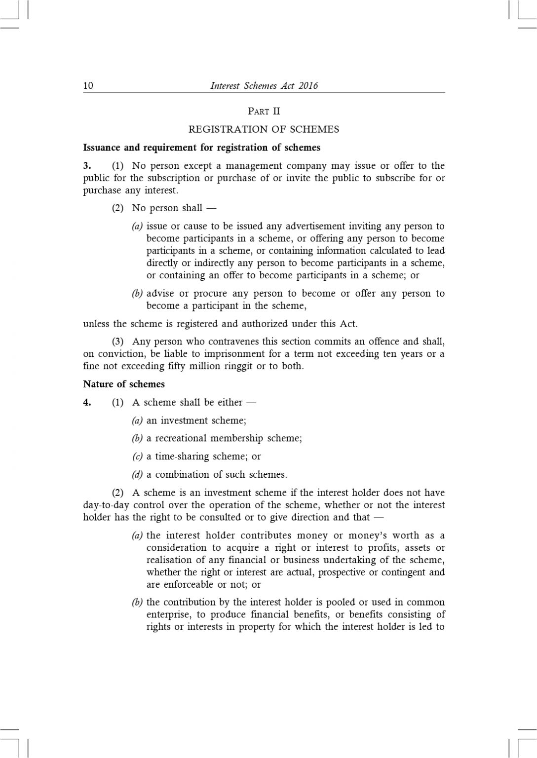 Interest Schemes Act 2016 [Act 778] and Interest Schemes Regulations 2017 - Image 4