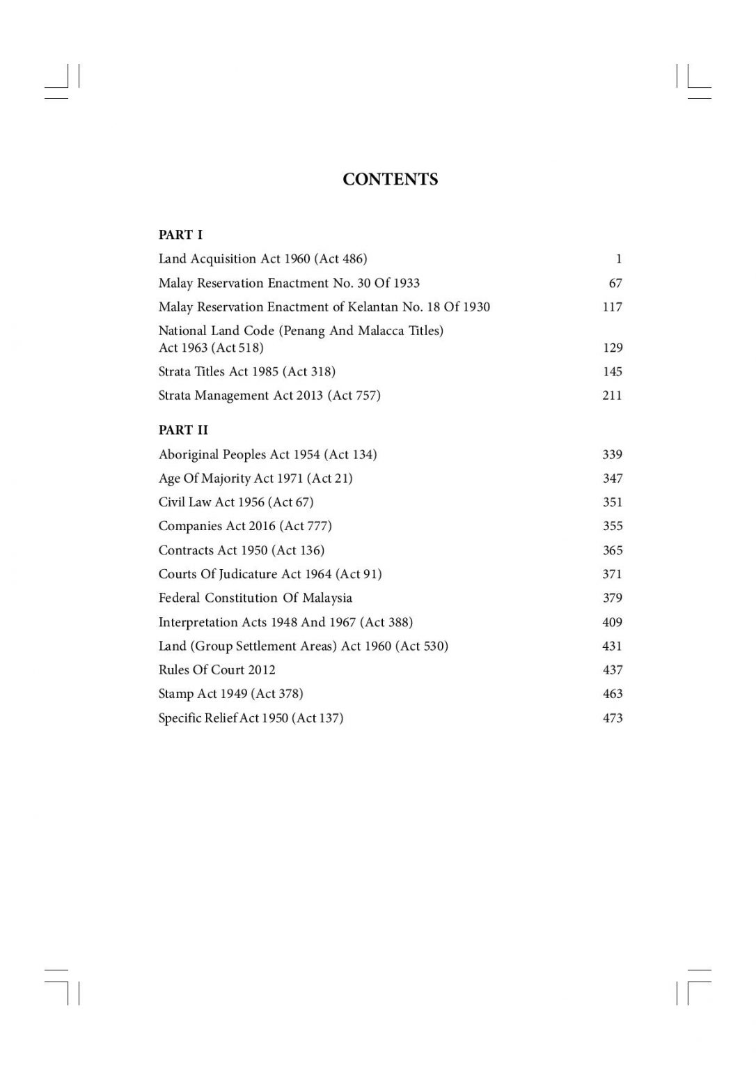 Compilation of Statutes on Land Law (As at 9 November 2018) - Image 2