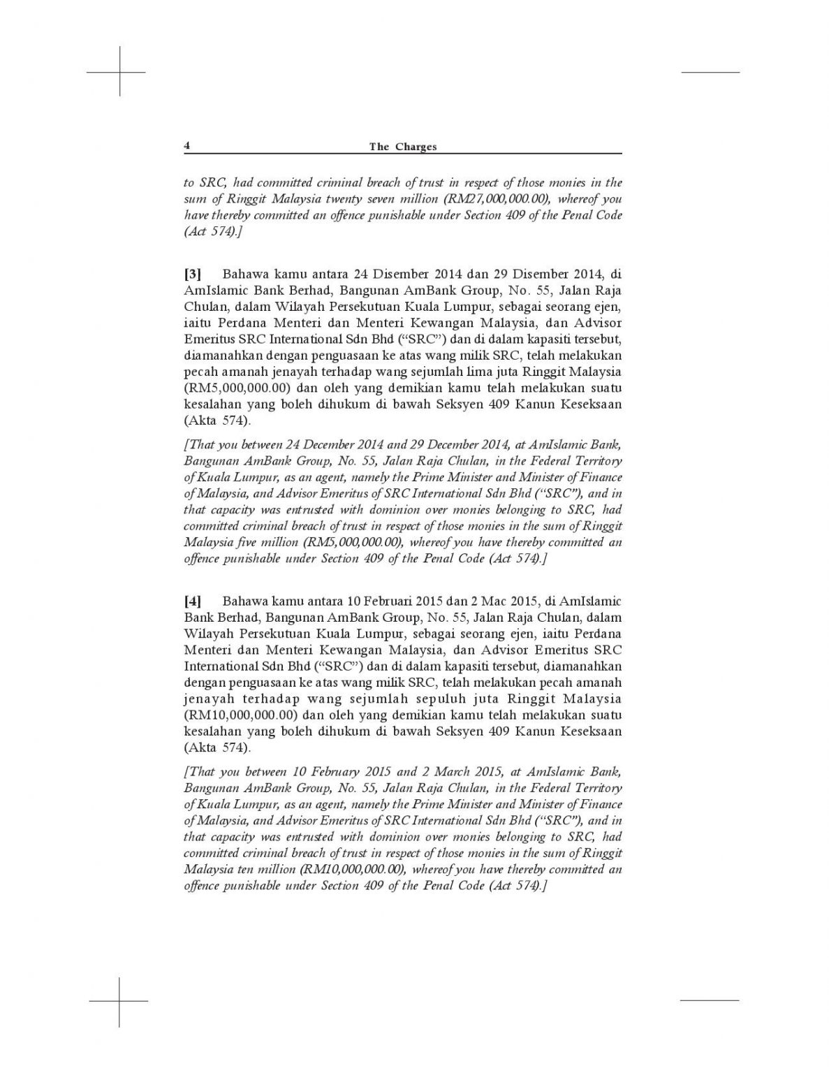 SRC TRIAL Charges, Evidence & Verdict Public Prosecutor v Dato’ Sri Mohd Najib Hj Abd Razak - Image 4