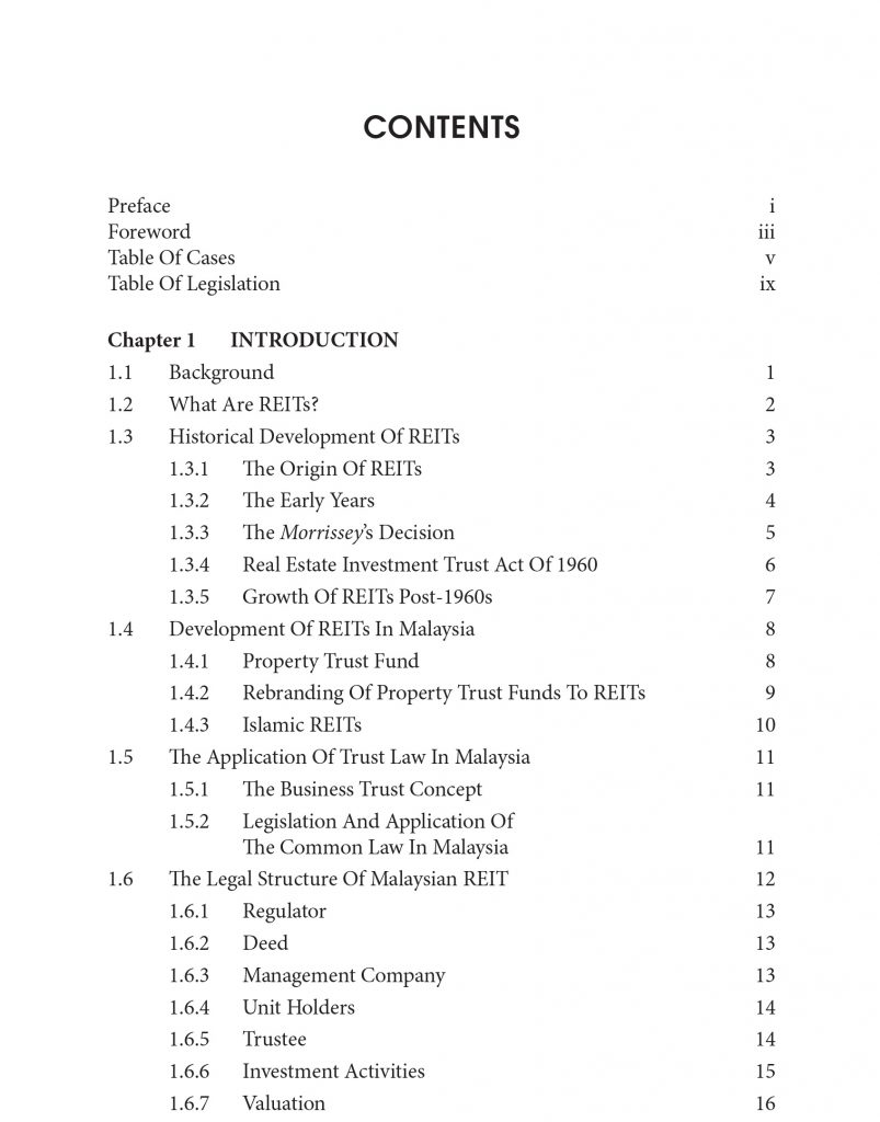 The Law of REITs in Malaysia - Image 2