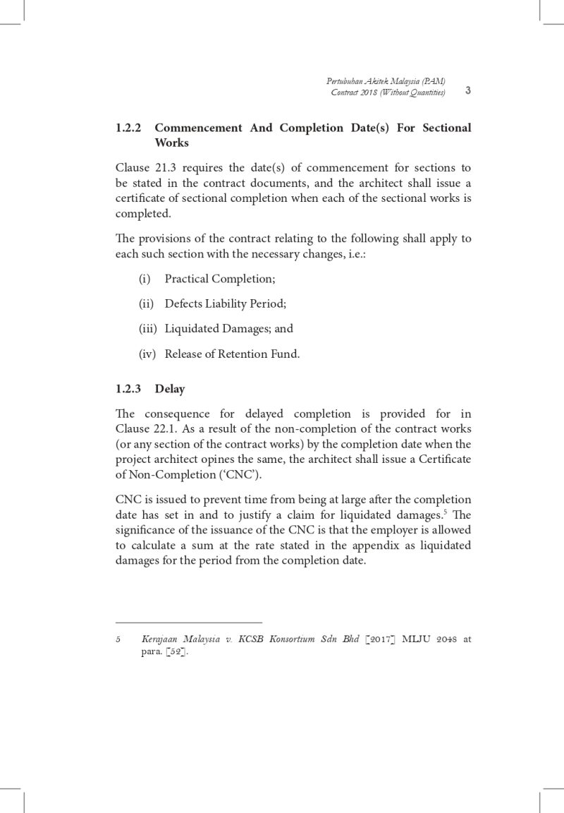 QUICK GUIDE SERIES : CONSTRUCTION LAW - TIME IN CONSTRUCTION - Image 6