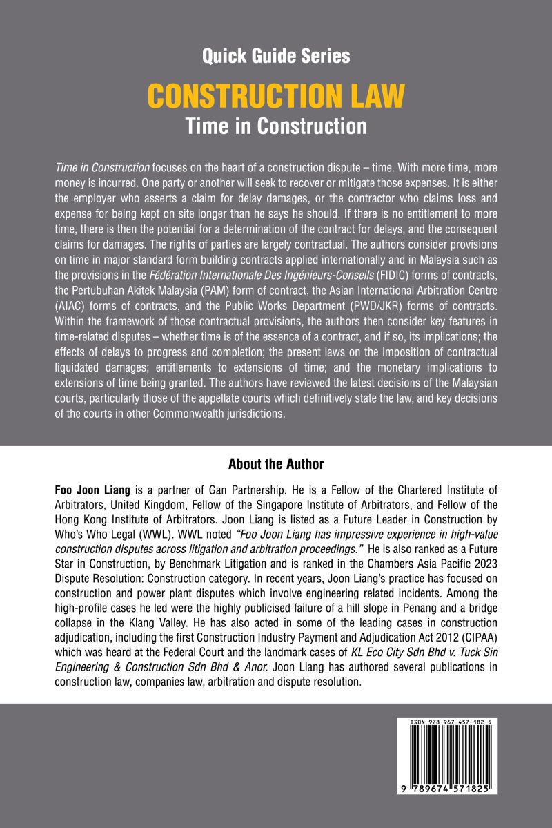 QUICK GUIDE SERIES : CONSTRUCTION LAW - TIME IN CONSTRUCTION - Image 3