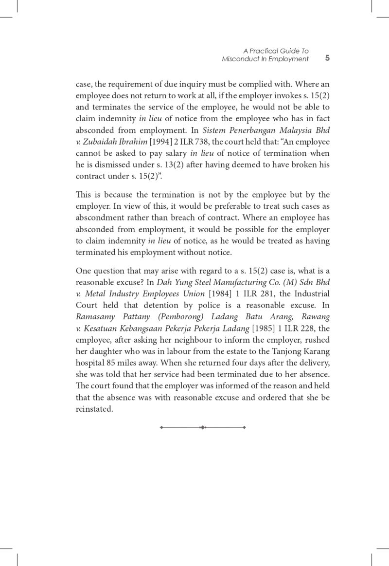 A Practical Guide to Misconduct in Employment - Image 7