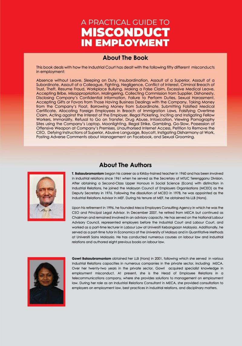 A Practical Guide to Misconduct in Employment - Image 4