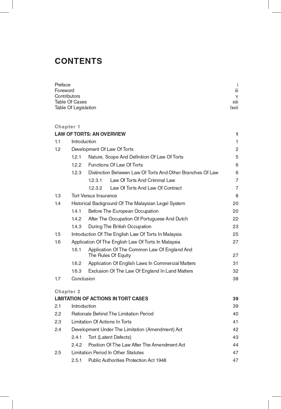 Law Of Torts In Malaysia - Image 3