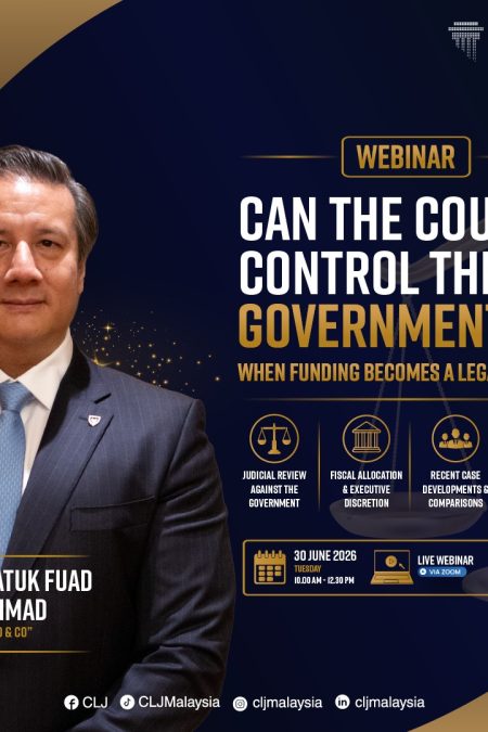 WEBINAR : CAN THE COURTS CONTROL THE GOVERMENT?