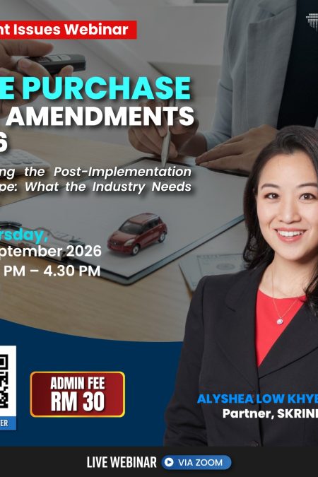WEBINAR: Hire Purchase Act Amendments 2026