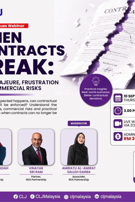 WEBINAR: When Contracts Break: Force Majeure, Frustration and Commercial Risks