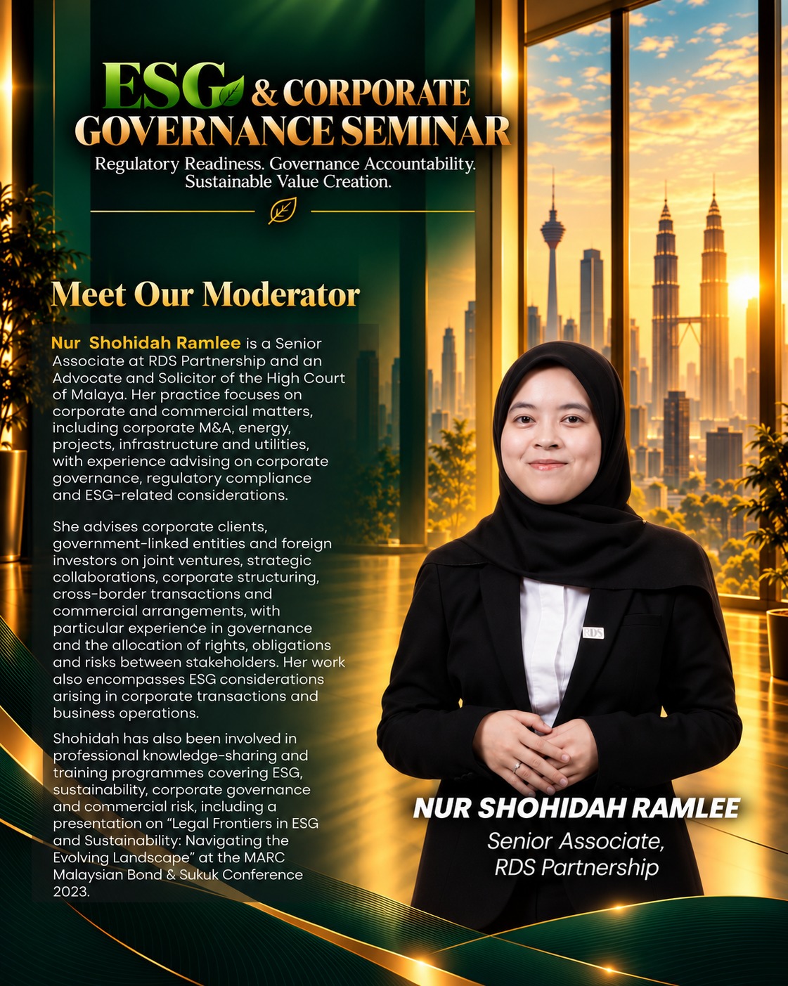 Seminar: ESG & Corporate Governance 2026: Regulatory Readiness - Image 5